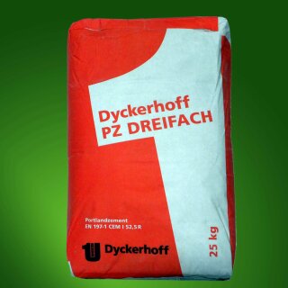 Cement DYCKERHOFF DREIFACH CEM I 52,5 R 300 kg (12 bags)